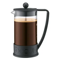 Cafetière à piston Brazil noire, 8 tasses