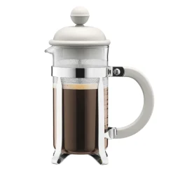 Cafetière Caffettiera blanche, 3 tasses