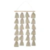 Calendrier de l'Avent Joyful 75 cm, Beige