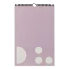 Calendrier mensuel Design Letters, Lavande