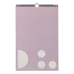 Calendrier mensuel Design Letters, Lavande
