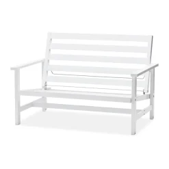 Canapé 08, Blanc, 2-places