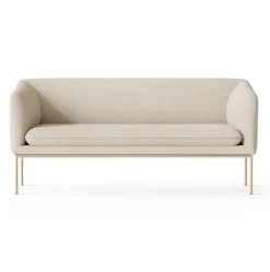 Canapé 2 places Turn, Cashmere bouclé offwhite