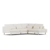 Canapé Bredhult, Caleido Beige 9600-chêne blanchi à l’huile, 3 places A1