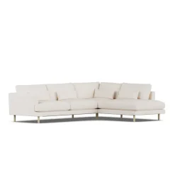 Canapé Bredhult, Caleido Beige 9600-chêne blanchi à l’huile, 3 places A1