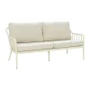Canapé Coleville, Pearl white-dot beige, 3 places
