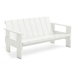 Canapé Crate Lounge en pin laqué, White