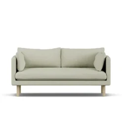 Canapé Linnevik, Luiza Beige 3981-chêne blanchi à l’huile, 2 places