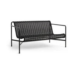 Canapé lounge Palissade Cord, Anthracite