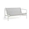 Canapé lounge Palissade Cord, Sky grey