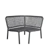 Canapé modulaire Ocean, Dark grey, angle