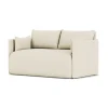 Canapé Offset 2 places convertible, Baru 0200 White