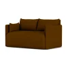 Canapé Offset 2 places convertible, Baru 0450 Gold