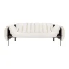 Canapé Puffy 2,5 places 205 cm, Natural-black grey