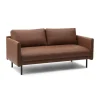 Canapé Rar 2 places, Omaha leather cognac