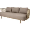 Canapé Sense weave 3 places, AirTouch taupe