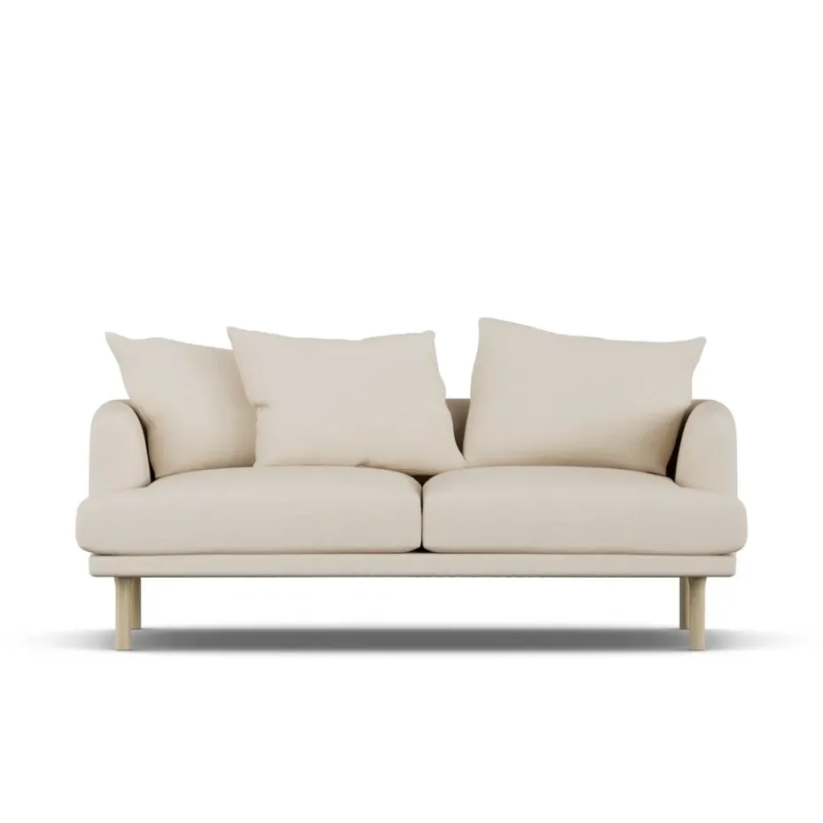 Canapé Sjövik, Same Beige 6670-chêne blanchi à l’huile, 2,5 places