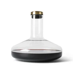 Carafe à décanter le vin deluxe, doré
