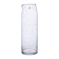 Carafe Ernst en verre bullé 1 L, Clair