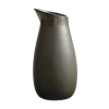 Carafe pour eau Raw grès non émaillé 1,2 l, Metallic brown