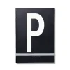 Carnet de note Design Letters, P