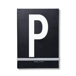 Carnet de note Design Letters, P