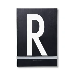 Carnet de note Design Letters, R