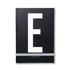 Carnet de note Design Letters, E
