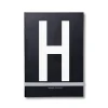Carnet de note Design Letters, H