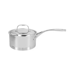 Casserole avec couvercle Demeyere Atlantis 7 en acier inoxydable, 2,2 L
