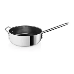Casserole sauteuse en céramique Eva Trio Stainless Steel Slip-Let, 24 cm