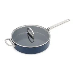 Casserole Space antiadhésive avec couvercle Ø28 cm, Bleu