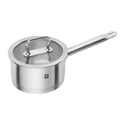 Casserole Zwilling Pro avec couvercle en verre en acier inoxydable, 1,5 L