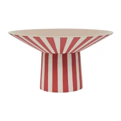 Centerpiece haut Toppu Ø30x17 cm, Red-peach