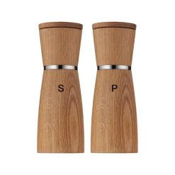 Ceramill Naturee salt- et Moulin à poivre Set, Chêne