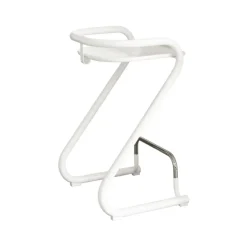 Chaise à accoudoirs X75-2, Blanc-blanc