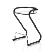 Chaise à accoudoirs X75-2, Noir-noir