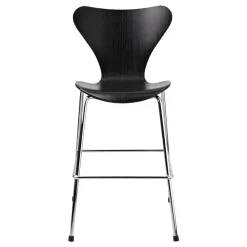Chaise 3177 Series 7 Junior chrome, Black