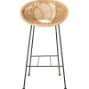 Chaise de bar Yonne rotin, Nature