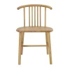 Chaise de salle à manger VIOR, Chêne laqué
