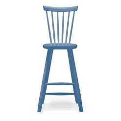 Chaise enfant Lilla Åland bouleau 52 cm, Bleu Aube