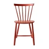 Chaise J46, Beech red painted