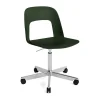 Chaise Layout Chair 141, Pastel green-aluminium poli