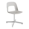 Chaise Layout Chair 131, Sky grey-aluminium poli