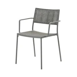Chaise Less avec accoudoirs, Light grey