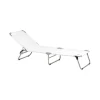 Chaise longue Amigo, Blanc