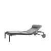 Chaise longue Conic, Light grey