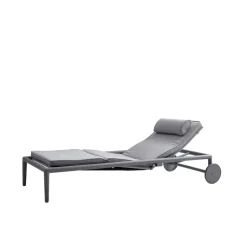 Chaise longue Conic, Light grey