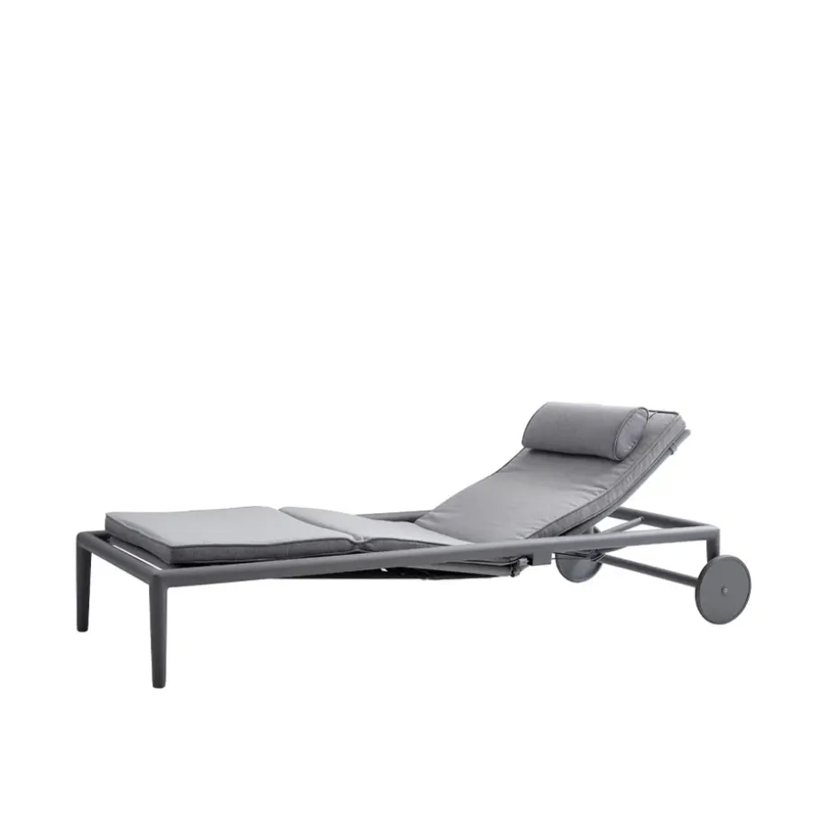 Chaise longue Conic, Light grey