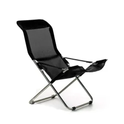 Chaise longue Fiesta, Noir